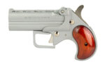 Old West Big Bore Derringer 38 Special 3.5" Silver Rosewood