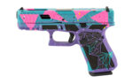 Glock 19 Gen5 9mm 4.02" 80's Day Purple/Cyan/Pink
