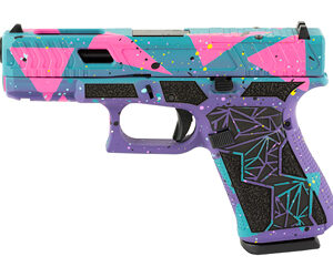 Glock 19 Gen5 9mm 4.02" 80's Day Purple/Cyan/Pink