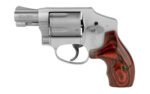 Smith & Wesson Model 642 38 Special 1.88" Silver Wood