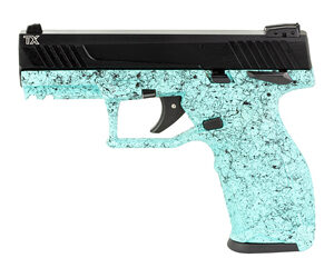 Taurus TX22 22LR 4.1" Cyan Splatter