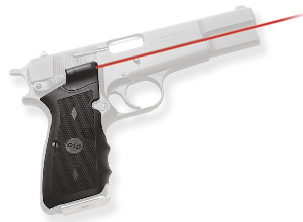 Crimson Trace 011170 LG-309 Lasergrips Red Laser for Browning Hi-Power