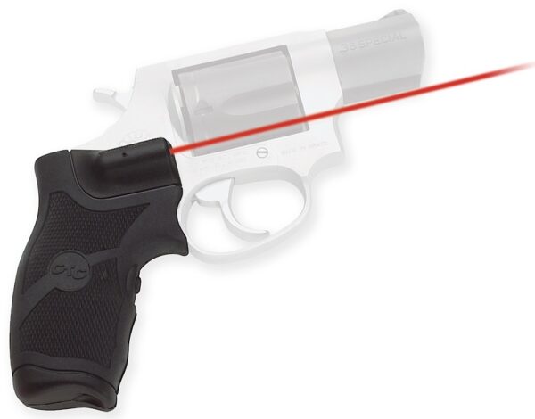 Crimson Trace 01-1810 LG-385 Lasergrips Red Laser for Taurus Small Frame (Rubber Overmold)