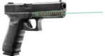 LaserMax Green Guide Rod Laser for Glock 22 Gen 4, Black