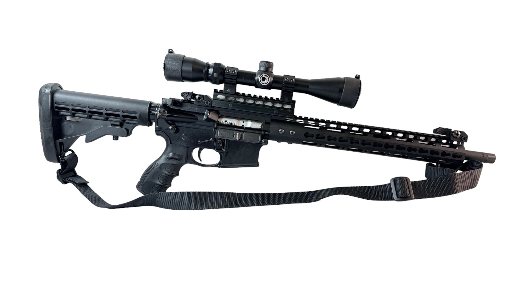 Anderson Manufacturing AM15 AR15 300BLK 16.5" 3 Mags Scope-img-7