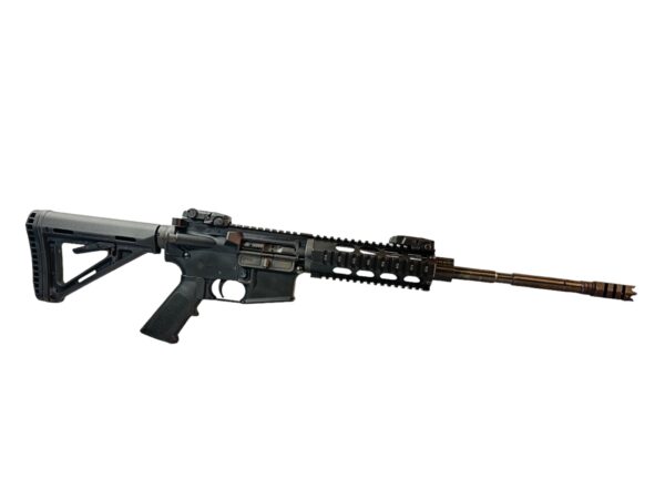 DPMS A-15 AR15 5.56 16.5" Quad Rail Magpul Sights Stock 2 Mags - Image 2