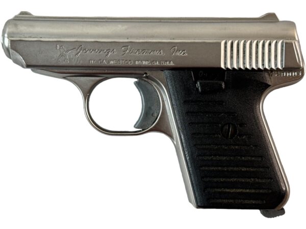 Jennings J22 22LR 2.5" 6rd Stainless  - 2 Mags - Image 2