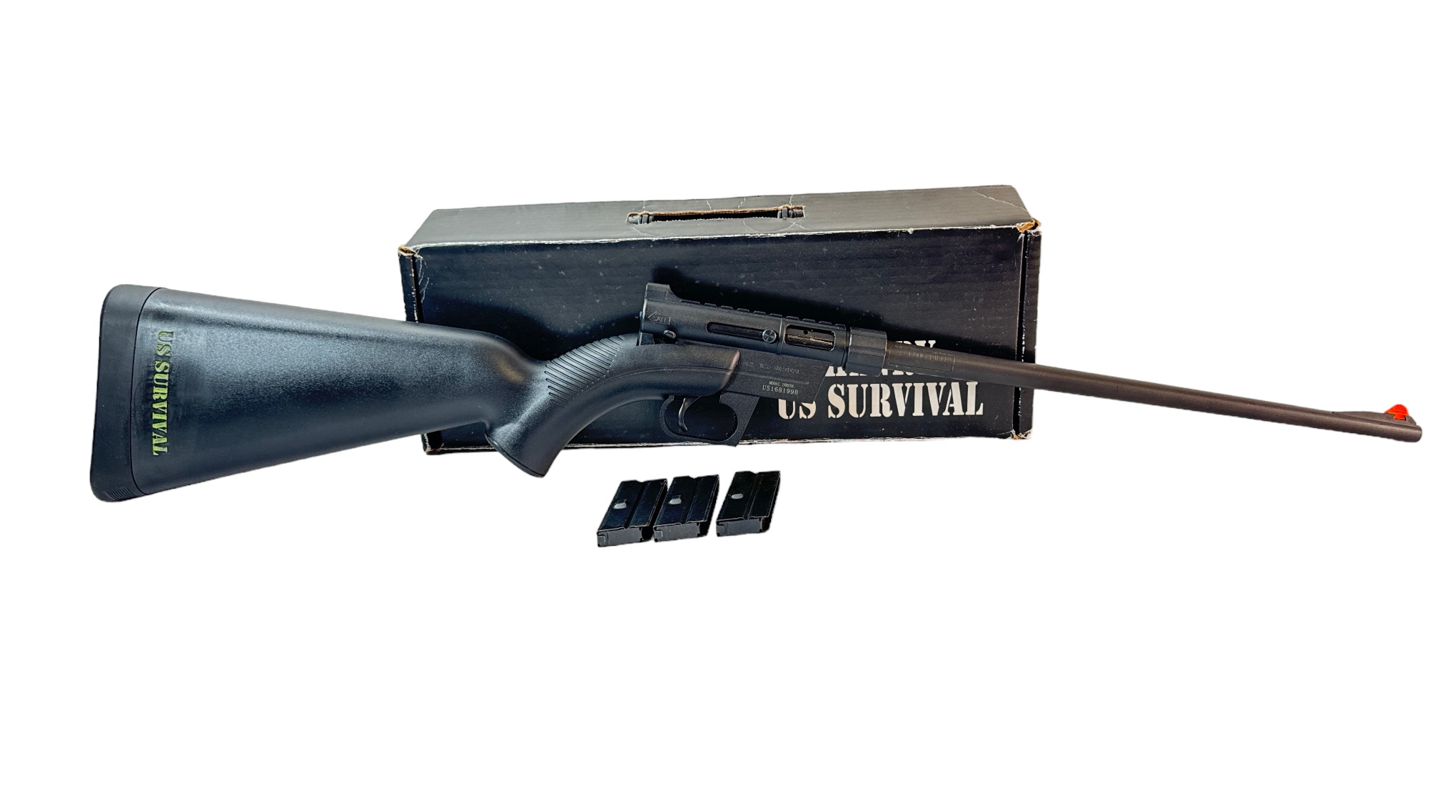 Henry US Survival Rifle 22LR 16" Takedown 10rd Black - OG Box 3 Mags-img-0