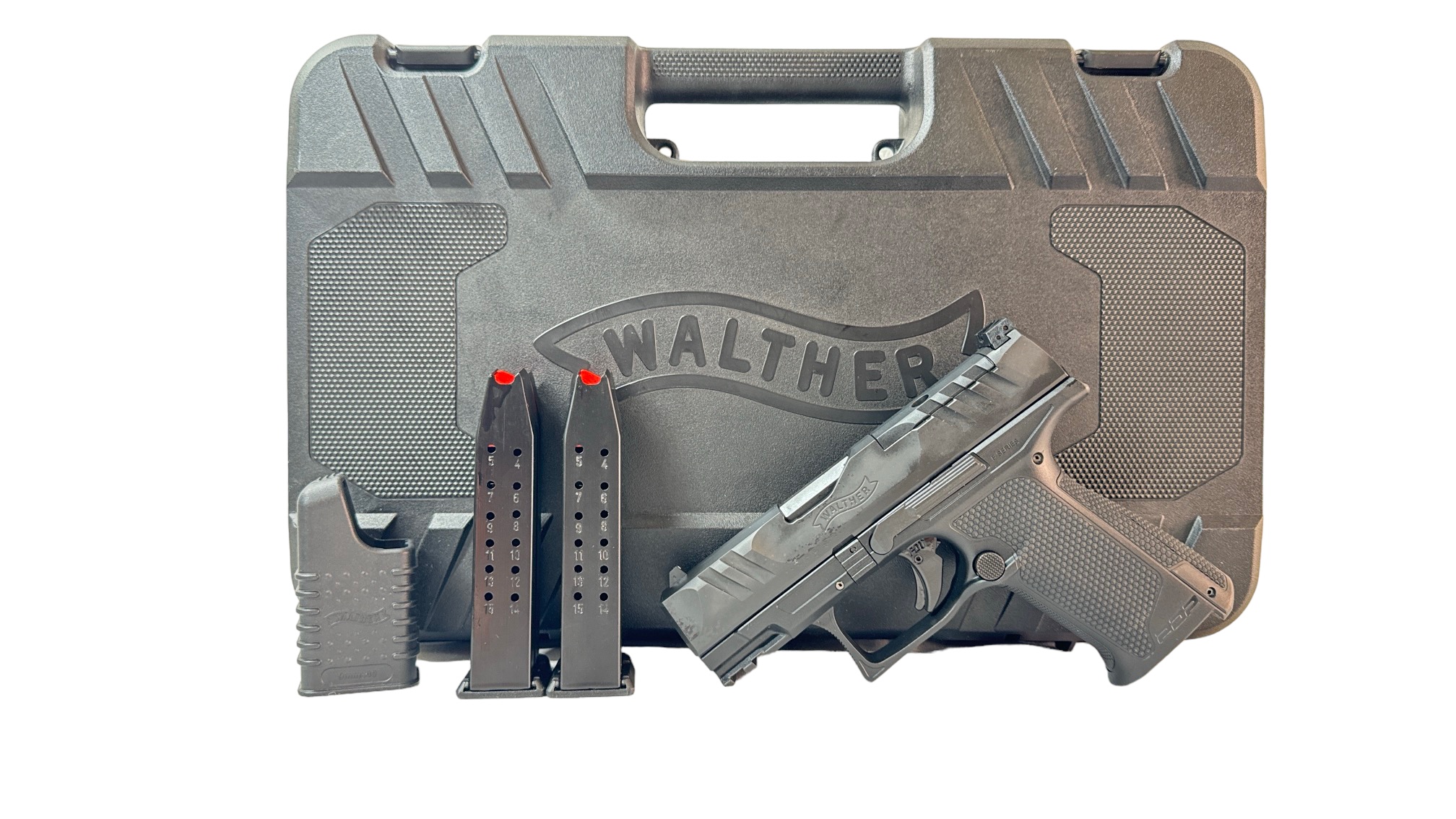 Walther PDP F-Series 9mm 3.5" 15rd - OG Case 2 Mags-img-0