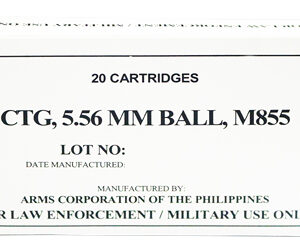 Armscor 556NATO 62 Grain FMJ 1000rd Case