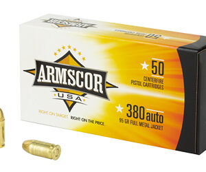 Armscor 380ACP 95GR FMJ 1000rd Case