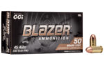 Blazer Brass 45 ACP 230 Grain FMJ 1000rd Case