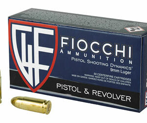 Fiocchi 9MM 115 Grain FMJ 1000rd Case