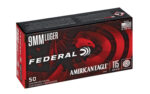 Federal American Eagle 9MM 115 Grain FMJ 1000rd Case