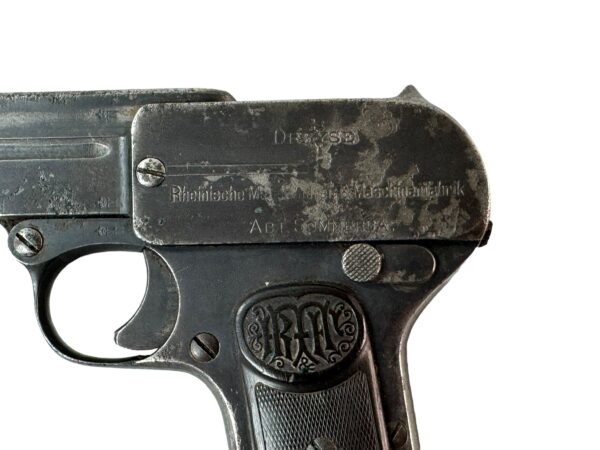 Rheinische Metallwaren Dreyse Model 1907 32acp 3.5" - Image 4