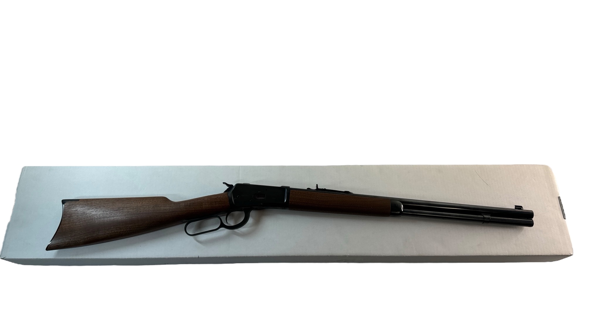 Winchester 1892 Short S 357 Mag 20" Lever Action 5rd Blued / Wood - OG Box-img-0