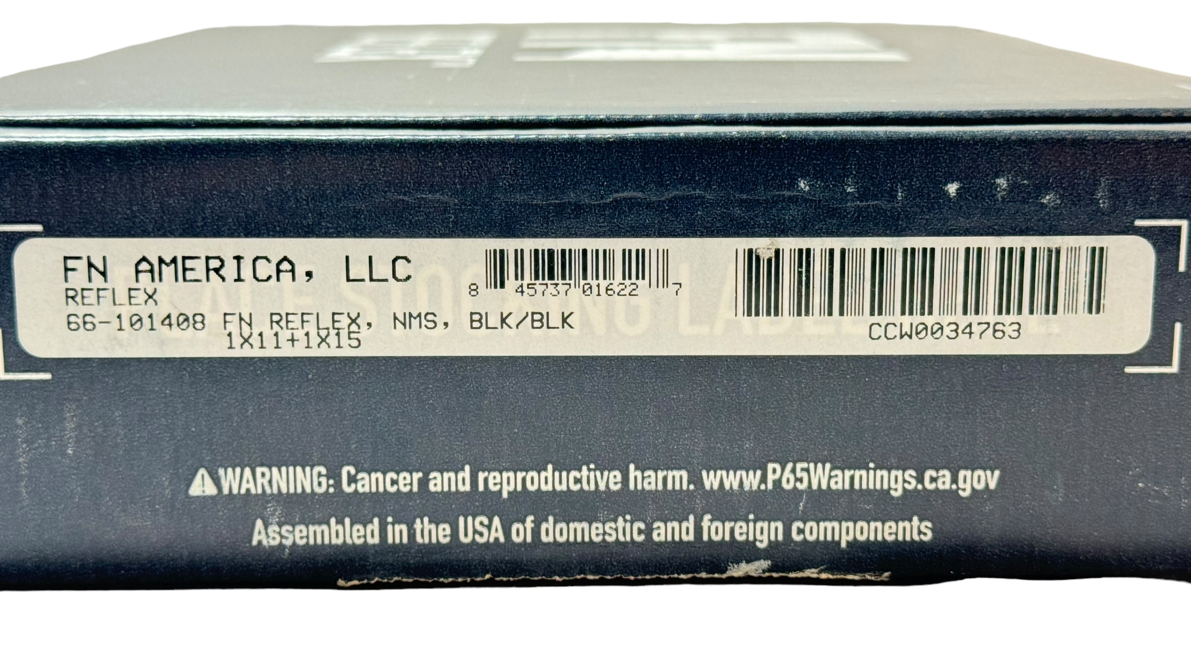 FN Reflex 9mm 3.3" 15rd & 11rd Night Sight Black - OG Box 2 Mags-img-7
