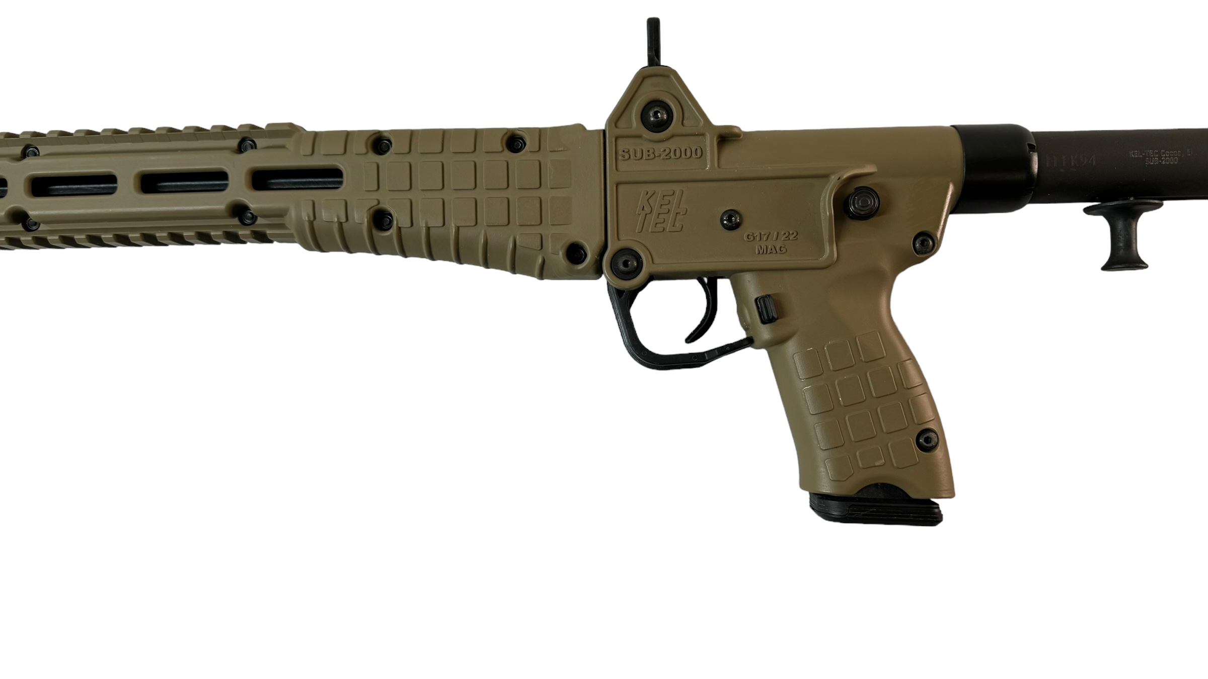 Kel Tec Sub 2000 Sub2k 9mm 16" 17rd Glock 17 FDE-img-2