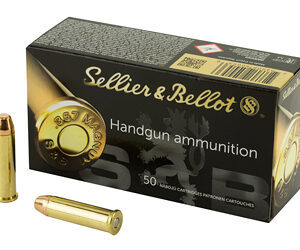 Sellier & Bellot 357 Magnum 158 Grain FMJ 1000rd Case.
