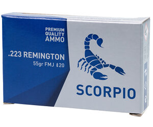 STV Technology Scorpio Ammo 223 Remington 55 Grain FMJ 1000rd Case