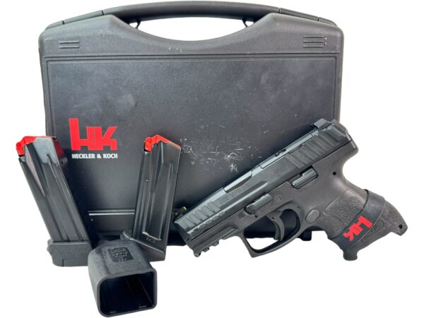 Heckler & Koch HK VP9SK Optic Ready OR B 9mm 3.39" 12rd 15rd - Box w/ Plate