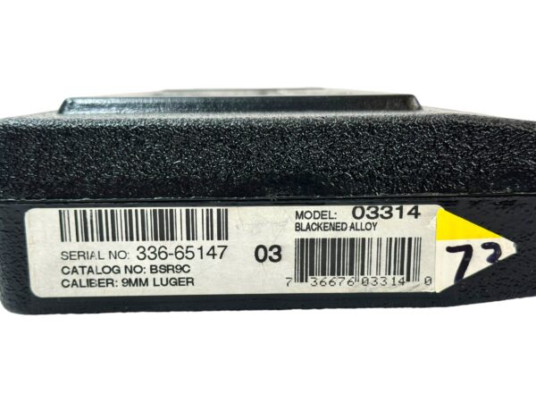 Ruger SR9c 9mm 4"10rd Thumb Safety Black - OG Box - Image 7