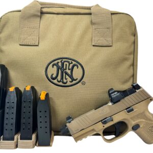 FN 509 Tactical 9mm 4.75" Threaded 12rd 15rd 24rd w/ Vortex 4 Mags Case