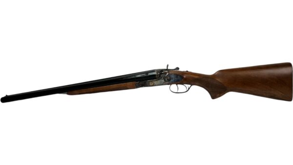 CZ Huglu Hammer Coach SxS 12ga 3" 20" Color Case Blued Walnut - Image 7