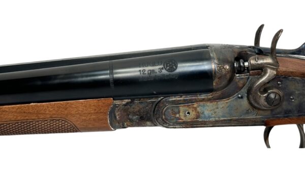 CZ Huglu Hammer Coach SxS 12ga 3" 20" Color Case Blued Walnut - Image 10