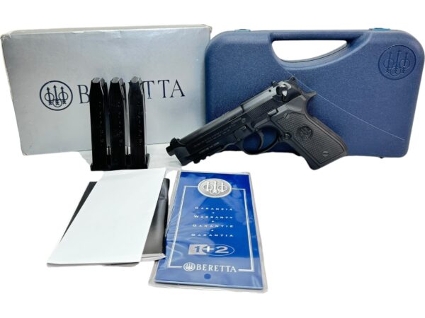 Beretta 96A1 40SW 4.9" 13rd Black - OG box 3x Mags