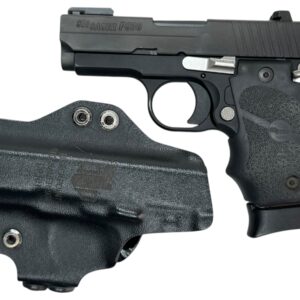 Sig Sauer P938 9mm 3" 7rd Black Rubber Grip