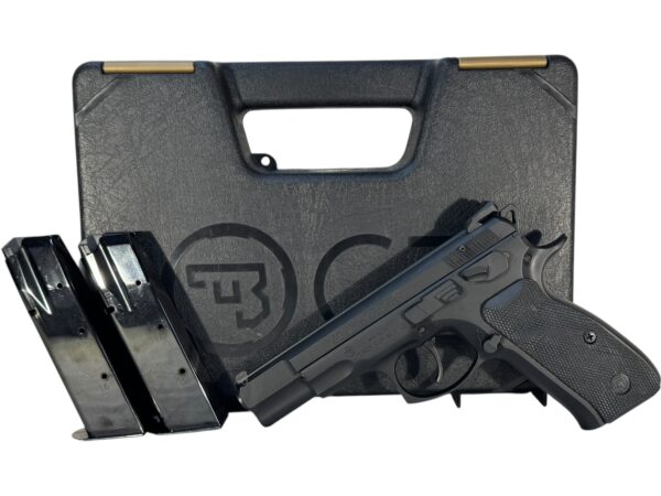 CZ 75 B Omega 9mm 3.5" 16rd Black - OG Box 2 Mags