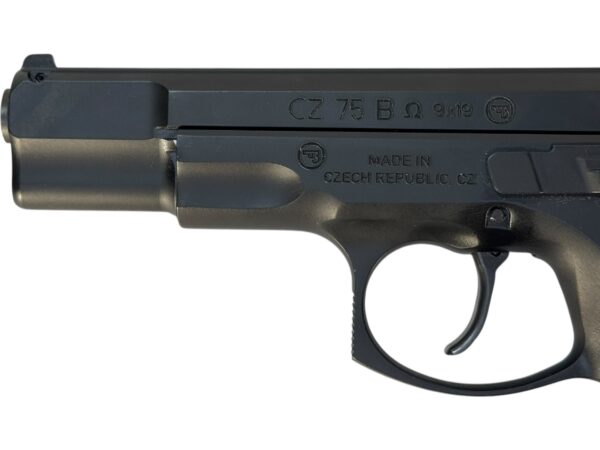 CZ 75 B Omega 9mm 3.5" 16rd Black - OG Box 2 Mags - Image 5
