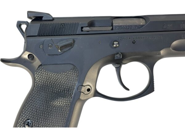 CZ 75 B Omega 9mm 3.5" 16rd Black - OG Box 2 Mags - Image 8