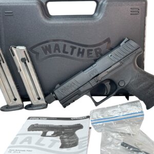 Walther PPQ Tactical 22LR 4" Threaded 12rd - OG Box 2 Mags