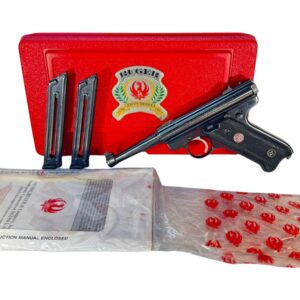 Ruger Mark II 50th Anniversary 22LR 6" 10rd Blued - 2 Mag OG Case