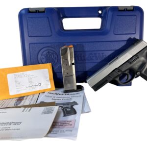Smith & Wesson SW40VE 40SW 4" 10rd STS/BLK - OG Case Manual