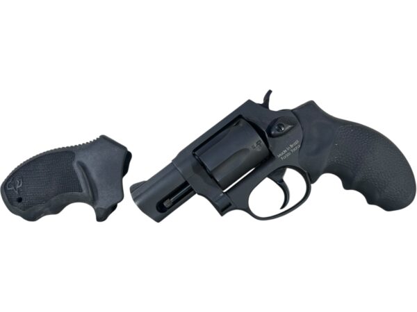 Taurus 605 357 Magnum 5rd Black - Hogue Grip & OG
