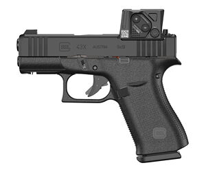 Glock 43X M.O.S. 9mm 3.41" 10rd Black