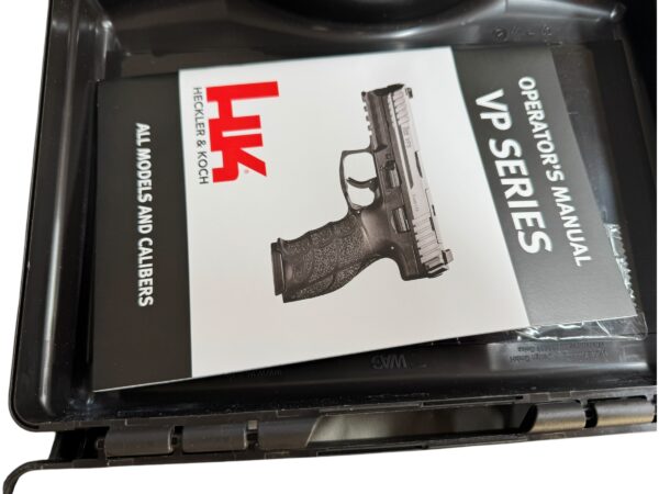 Heckler & Koch HK VP9SK OR 9mm 3.39 12rd 15rd Black - Original box w/ Plate - Image 10
