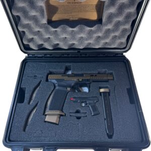 Canik TTI Combat 9mm 4.74" 18rd & 21rd Bronze - OG Case Accessories