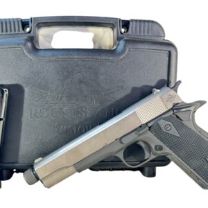 Rock Island Armory M1911 GI 45ACP 5" Threaded 8rd Matte Stainless – OG Box