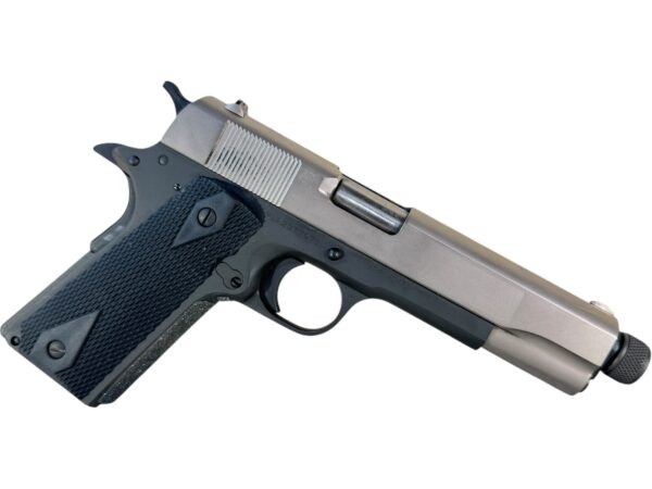 Rock Island Armory M1911 GI 45ACP 5" Threaded 8rd Matte Stainless – OG Box - Image 3