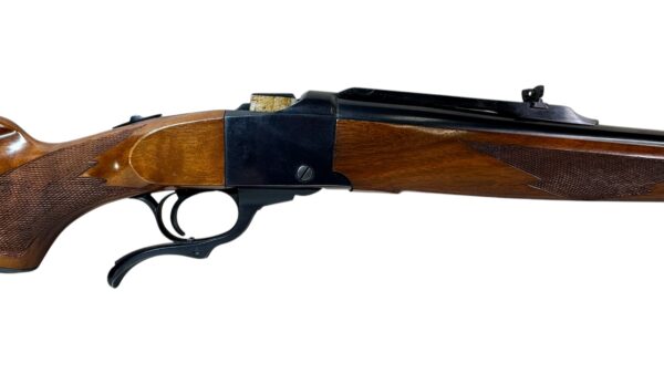 Ruger No 1 375 H&H Magnum 24" Falling Block 1rd Blued - Image 10