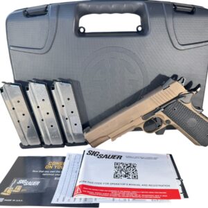 Sig Sauer 1911 Emperor Scorpion 10mm 5" 8rd - 3x Mags