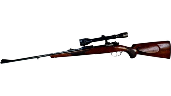 Mauser Sporterized 30-06 Springfield 24" 4rd Blued - Scope 6x Power