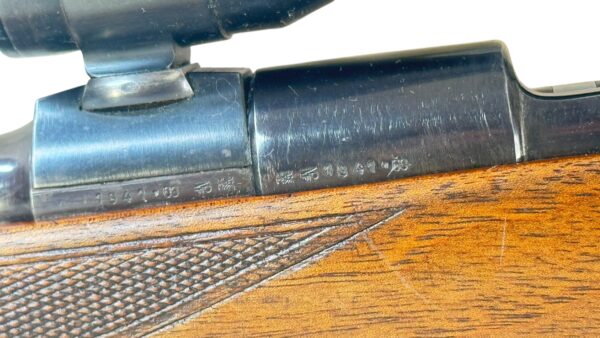 Mauser Sporterized 30-06 Springfield 24" 4rd Blued - Scope 6x Power - Image 5