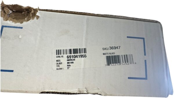 Ruger American 308win 22" 4rd Matte Blued - OG Box - Image 14