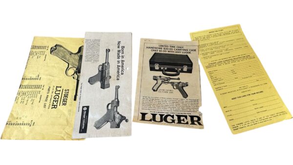 Stoeger Luger 22LR 4.5" 10rd Black - OG Box 2x Mags - Image 17