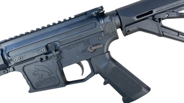 Moriarti Armaments AR-9 SBR Glock Magwell 9mm 8.5" Black - Image 7